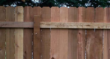 Custom wood fence installation Louisville Kentucky